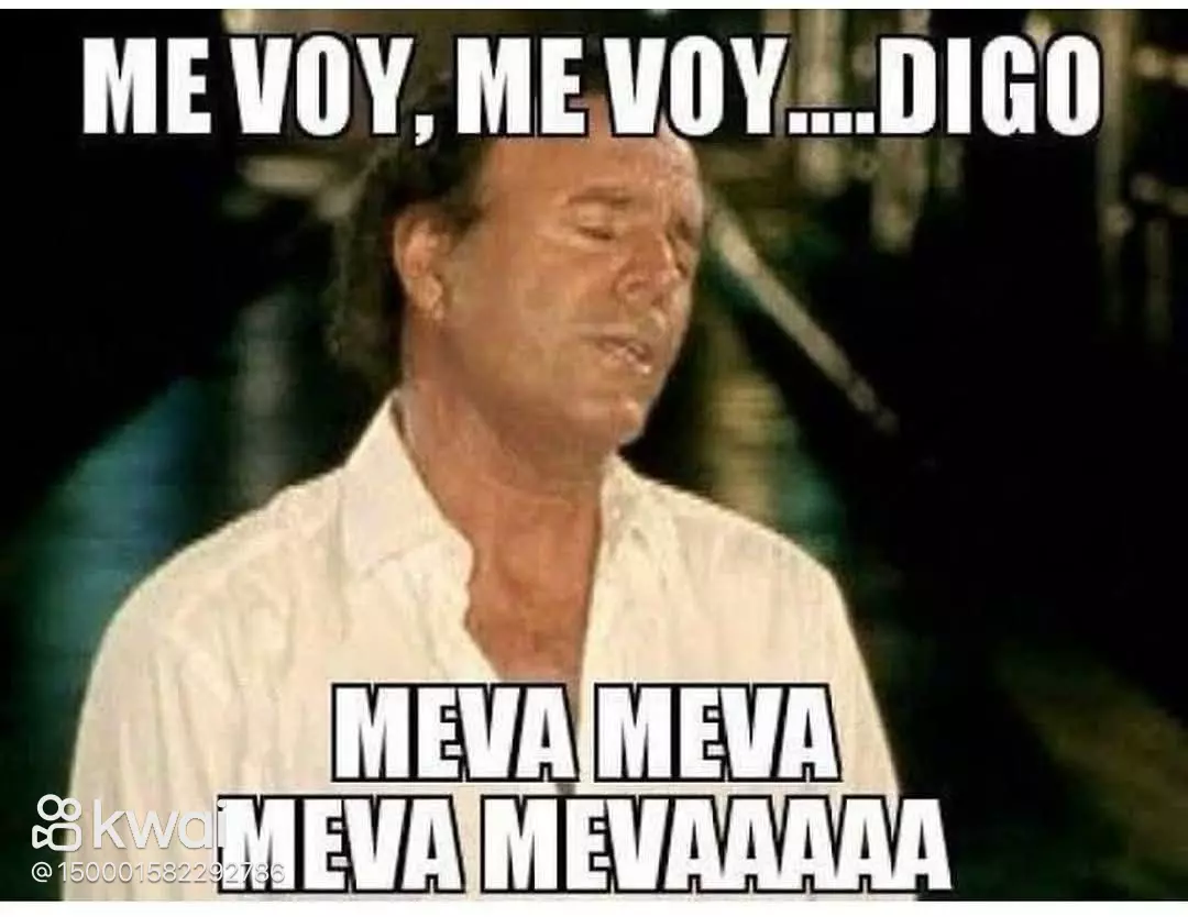 Me voy, me voy ...